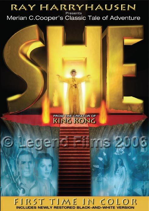 From The Creator of King Kong - "She" on DVD - 492x696, 63kB