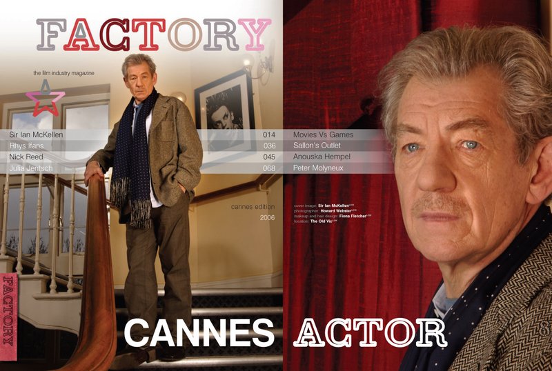 Factory Magazine Talks Ian McKellen - 800x538, 94kB