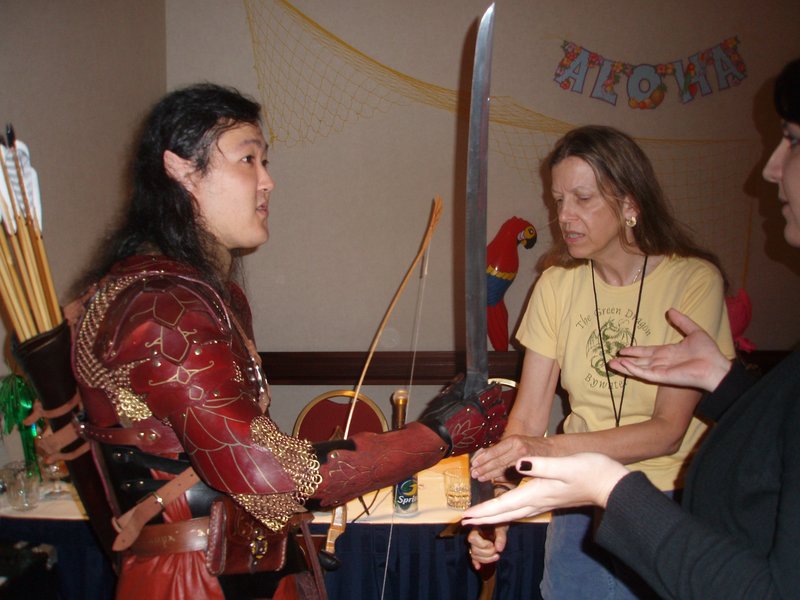 Dragon*Con 2007: Tolkien Track Highlights - Costuming Discussion - 800x600, 93kB