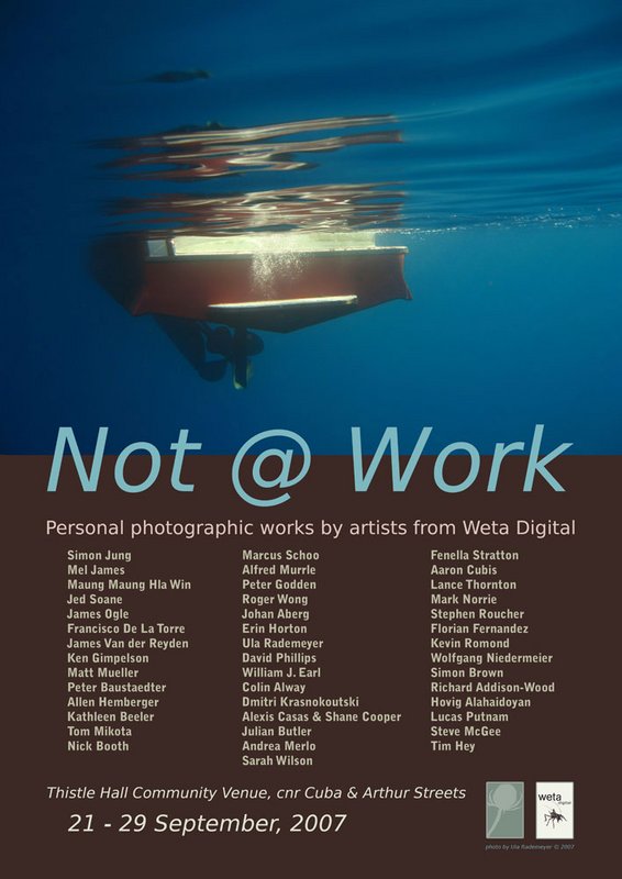 Not @ Work - Photo Exhibit from WETA Staff - 566x800, 65kB