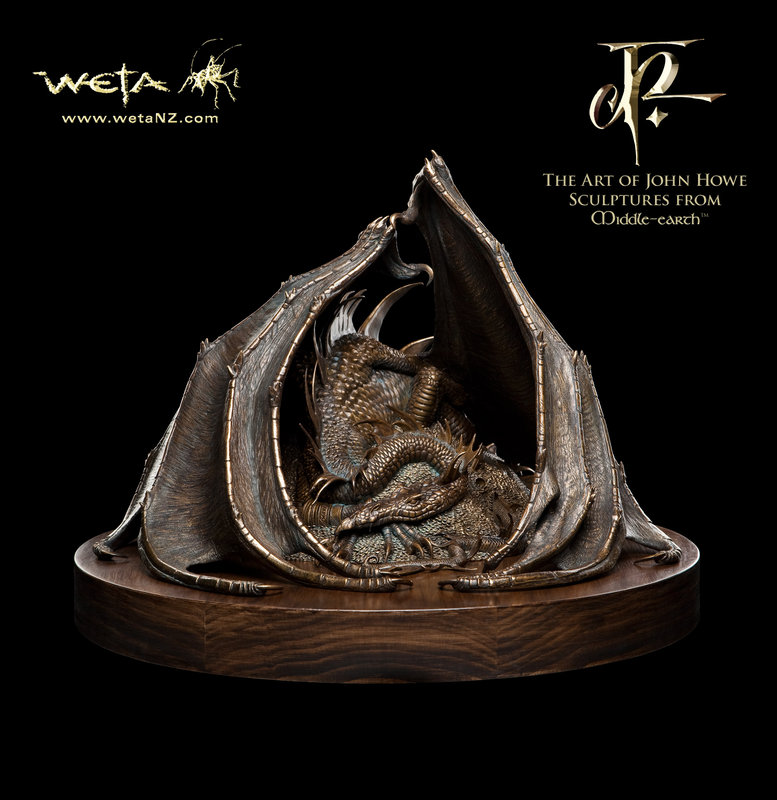 Smaug the Golden - faux bronze - 777x800, 104kB